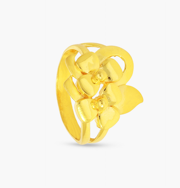 The Designed Flowers Ring